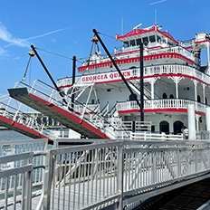 The Georgia Queen riverboat
