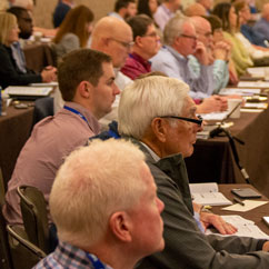 Attendees at a CE session at the APCI Annual Convention