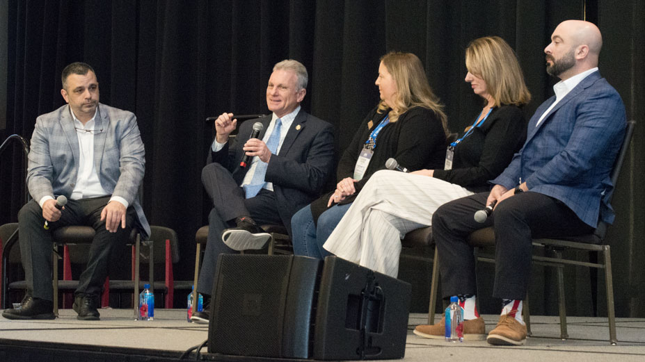 An advocacy panel discussion during a CE session at the 2025 APCI Annual Convention