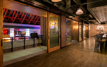 An interior view of the patio at Tavern on Fourth. Photo courtesy of Tavern on Fourth