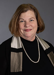 A portrait of Cathy Hanna