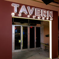 Entrance to the Tavern on Fourth entertainment venue